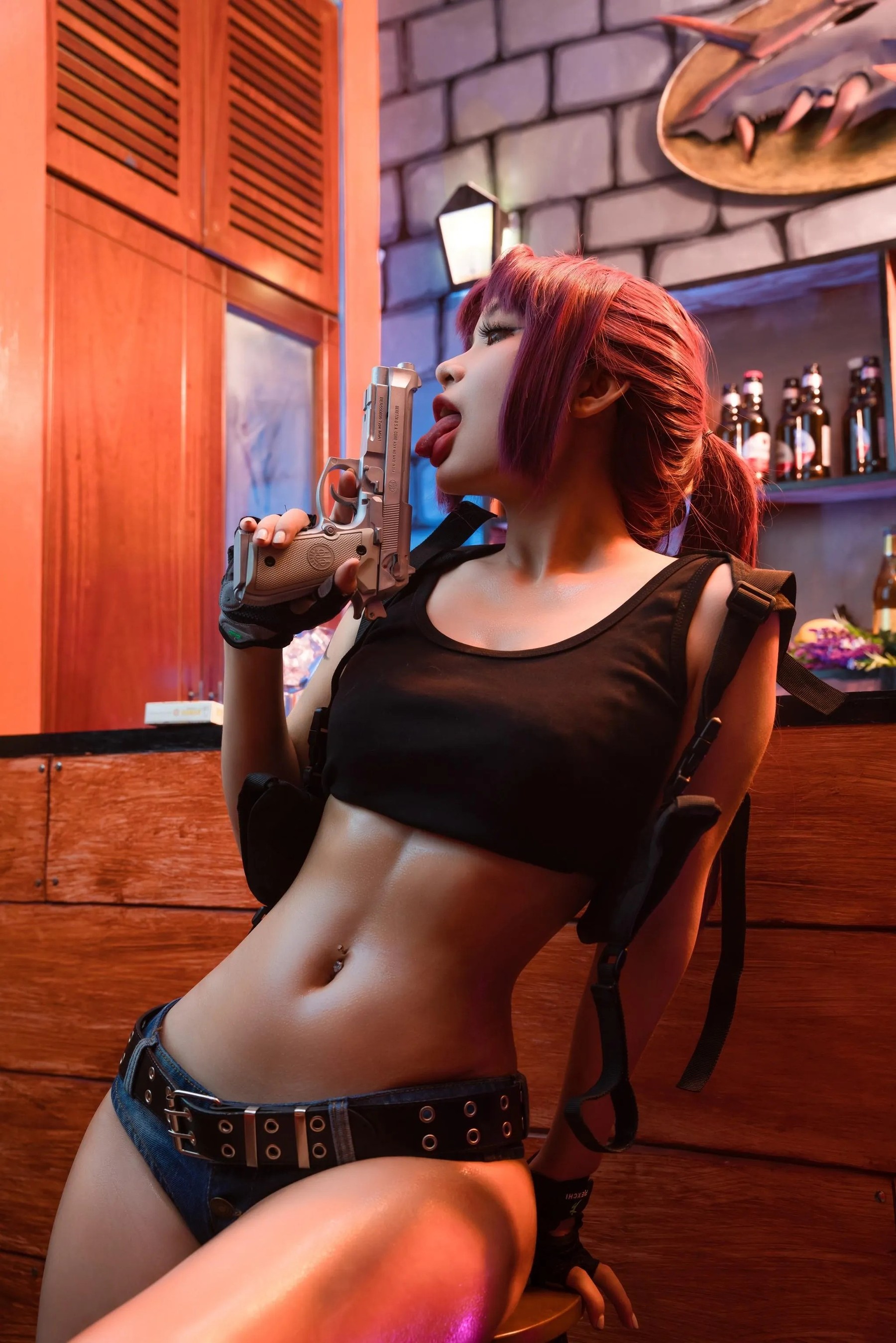 Umeko J – NO.051 Revy Black Lagoon [COMPLETE SET]-Revy HD [56P]插图5